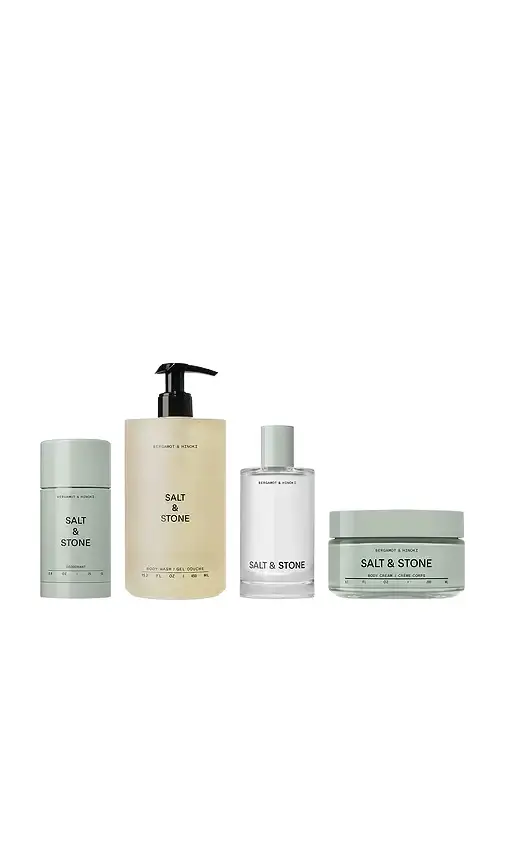 SALT & STONE Bergamot & Hinoki Full Body Set