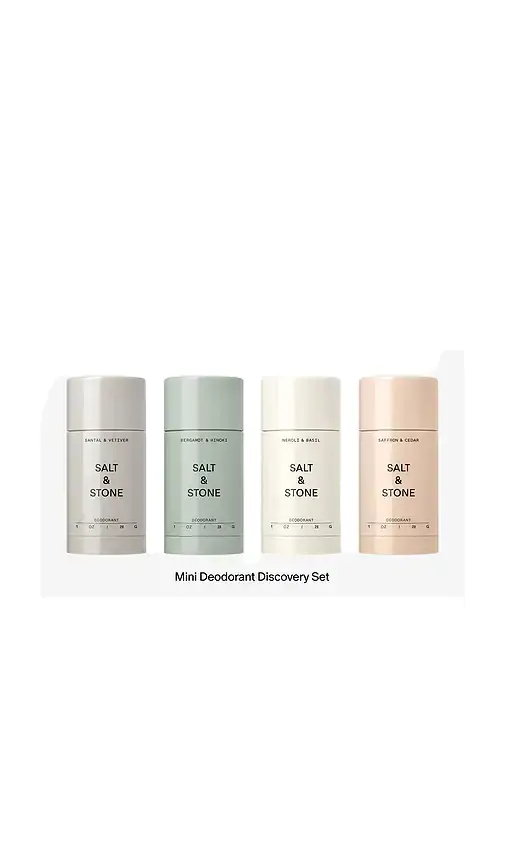 SALT & STONE Mini Deodorant Discovery Set