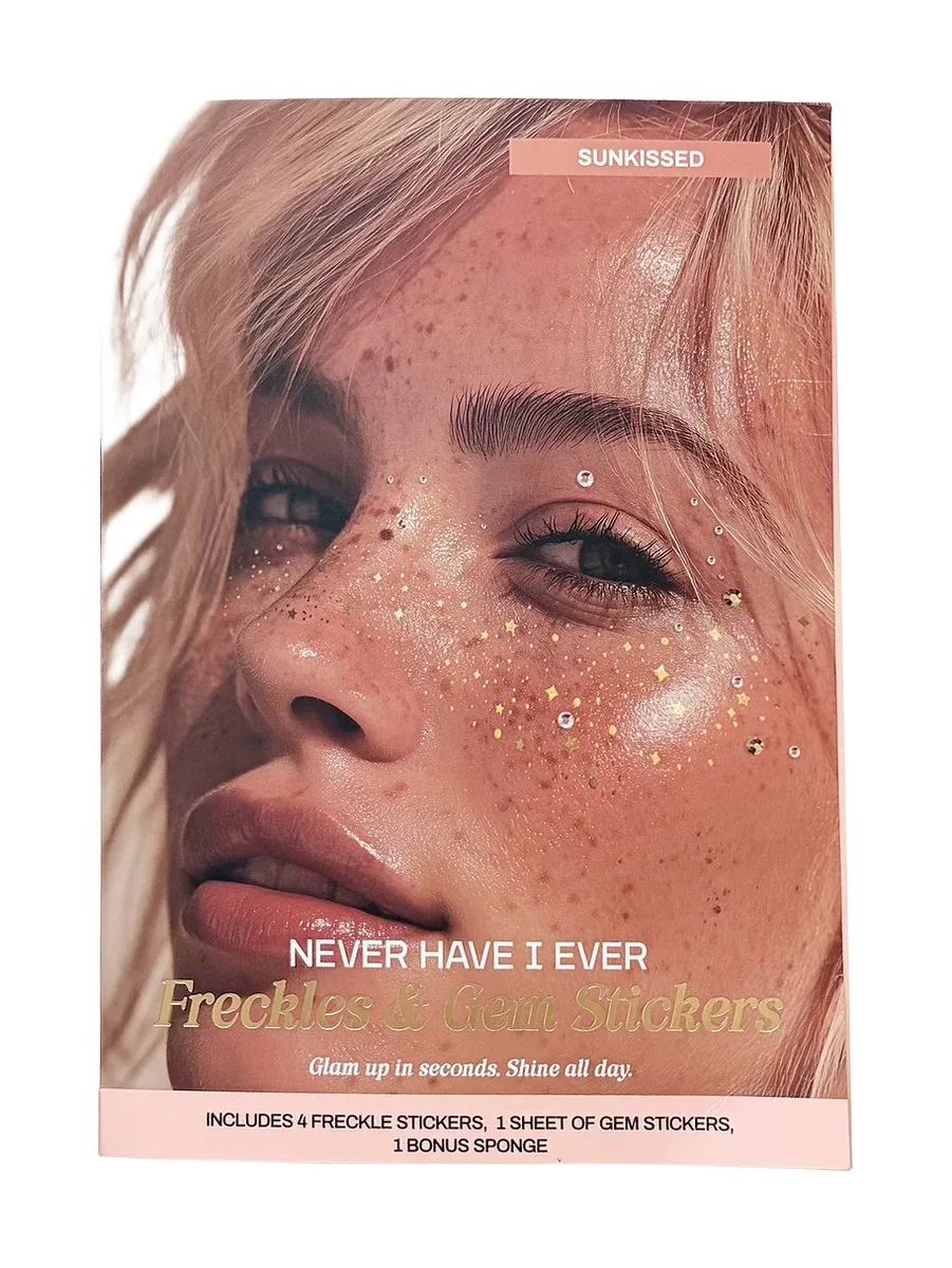 Never Have I Ever Freckles & Gem Stickers