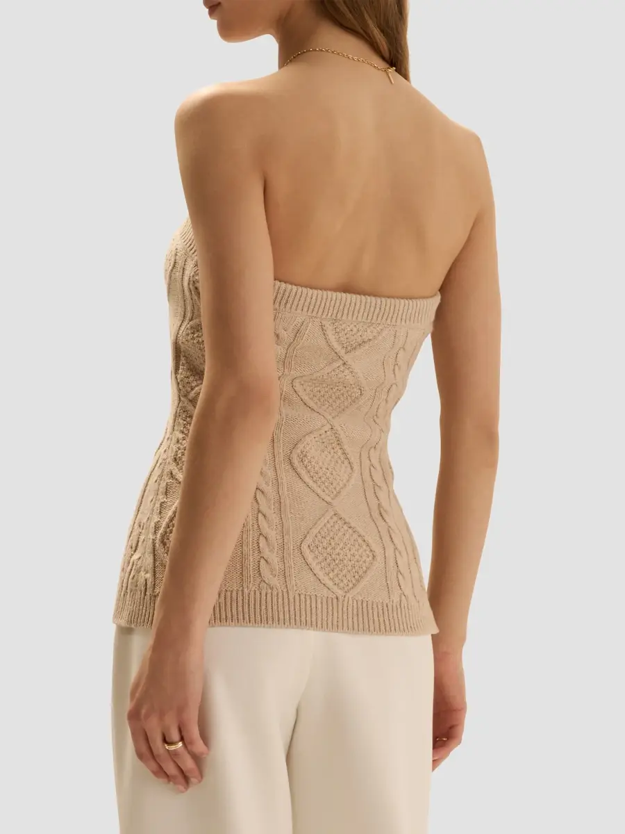 Favorite Daughter Women's Layla Argyle-Knit Top | Thumbnail 3 Favorite Daughter Women's Layla Argyle-Knit Top | Thumbnail 3