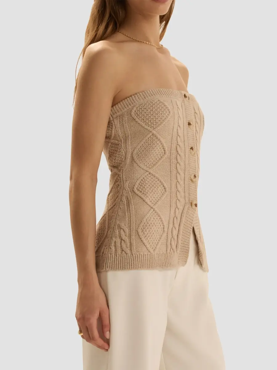 Favorite Daughter Women's Layla Argyle-Knit Top | Thumbnail 5 Favorite Daughter Women's Layla Argyle-Knit Top | Thumbnail 5