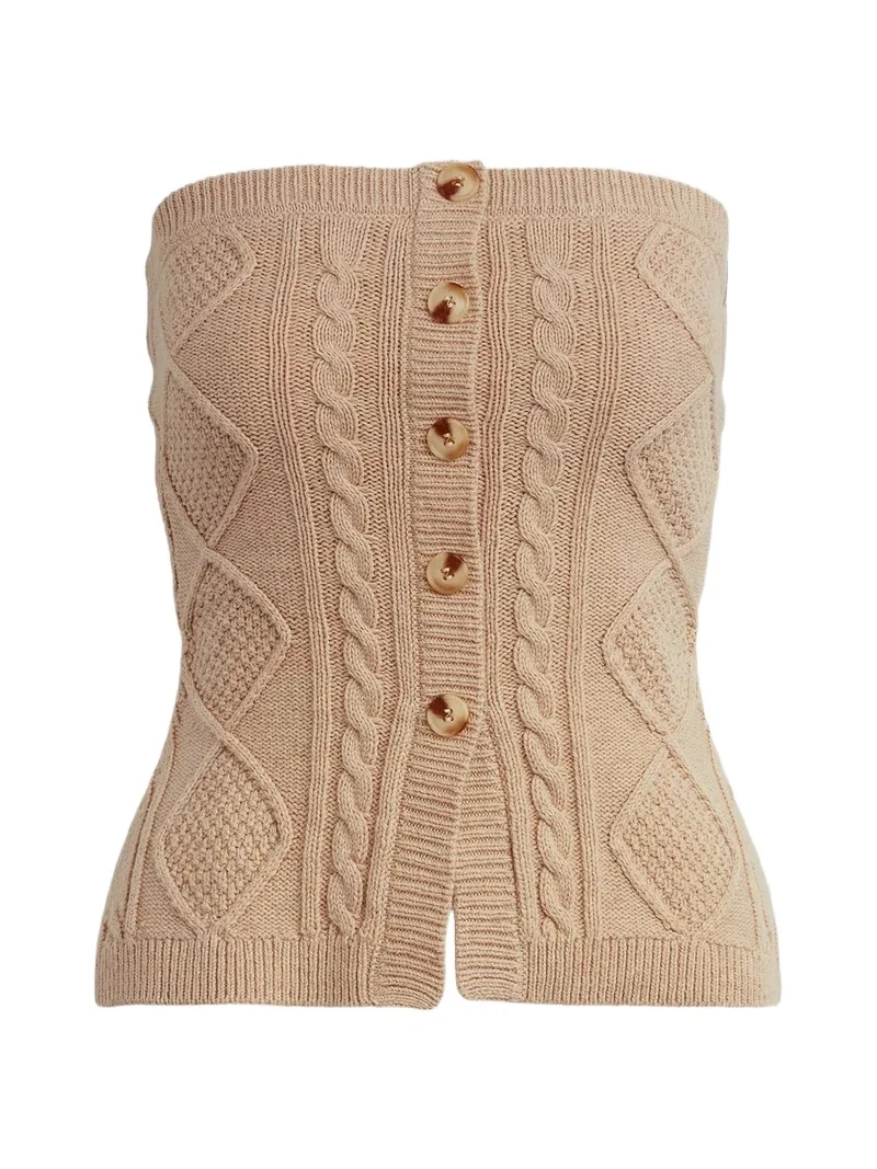 Favorite Daughter Women's Layla Argyle-Knit Top