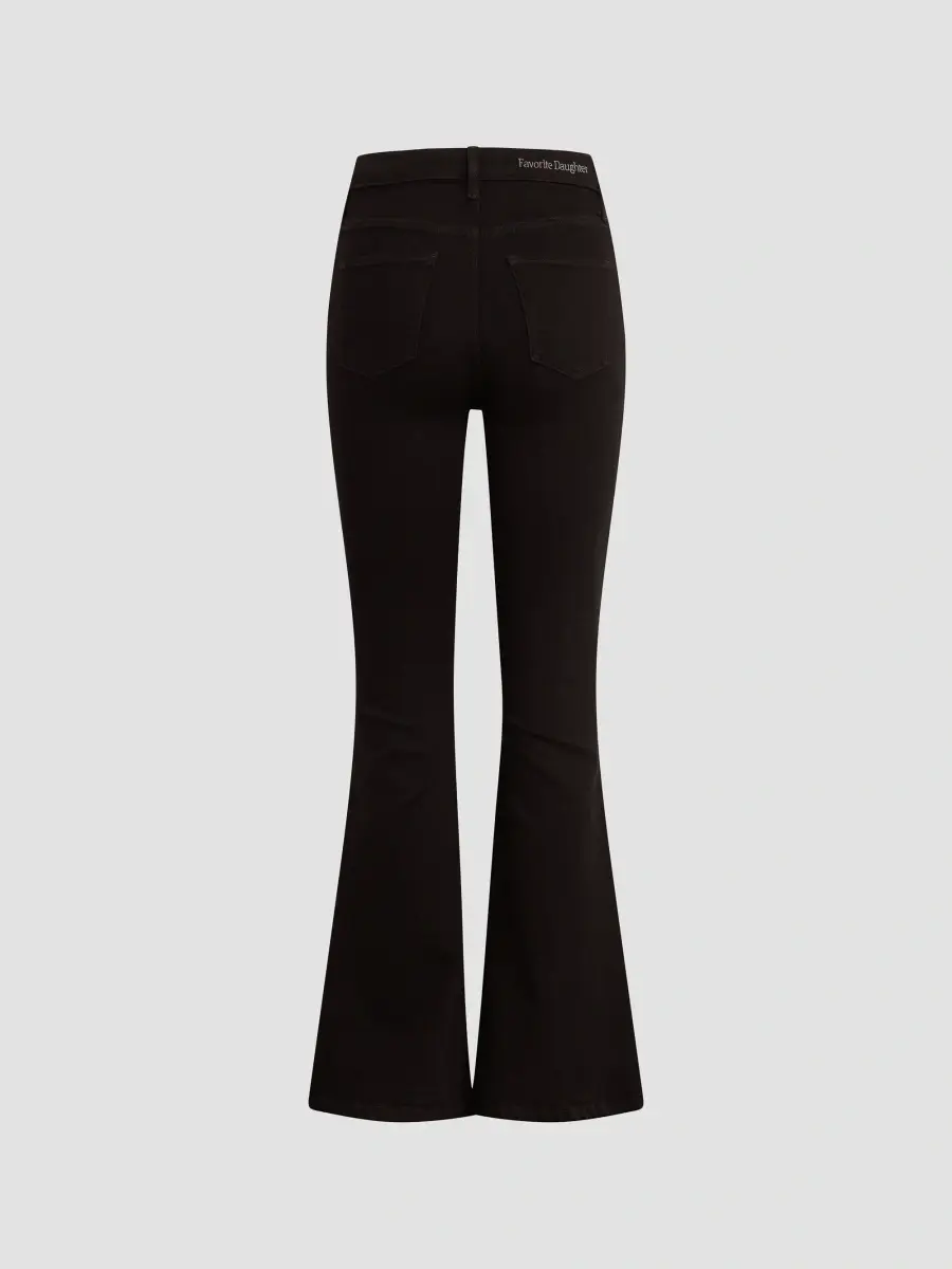 Favorite Daughter Women's Valentina Stretch-Denim High-Rise Flared Jeans | Thumbnail 6 Favorite Daughter Women's Valentina Stretch-Denim High-Rise Flared Jeans | Thumbnail 6
