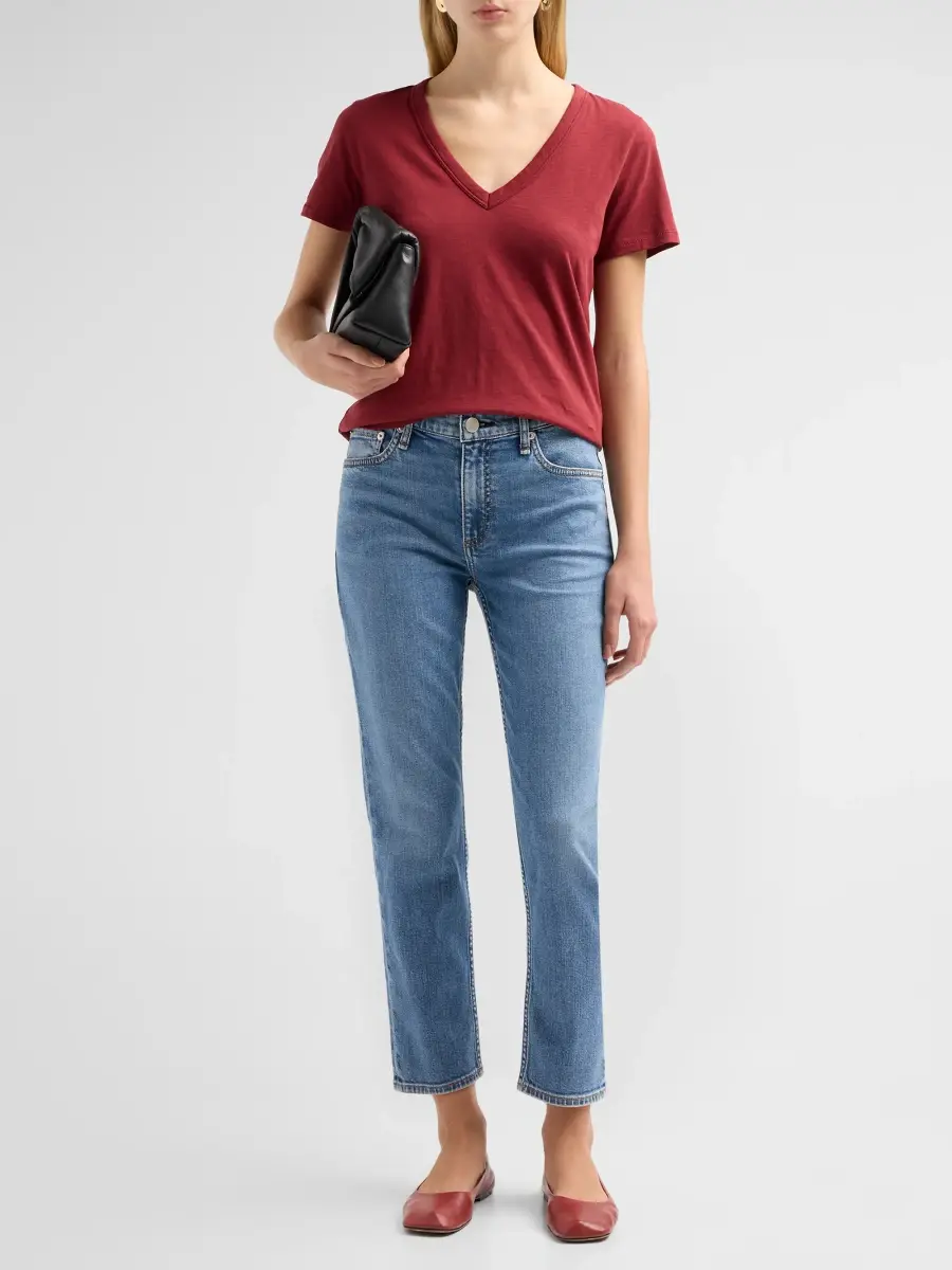 rag & bone Women's Wren Ankle Slim Jeans | Thumbnail 2 rag & bone Women's Wren Ankle Slim Jeans | Thumbnail 2