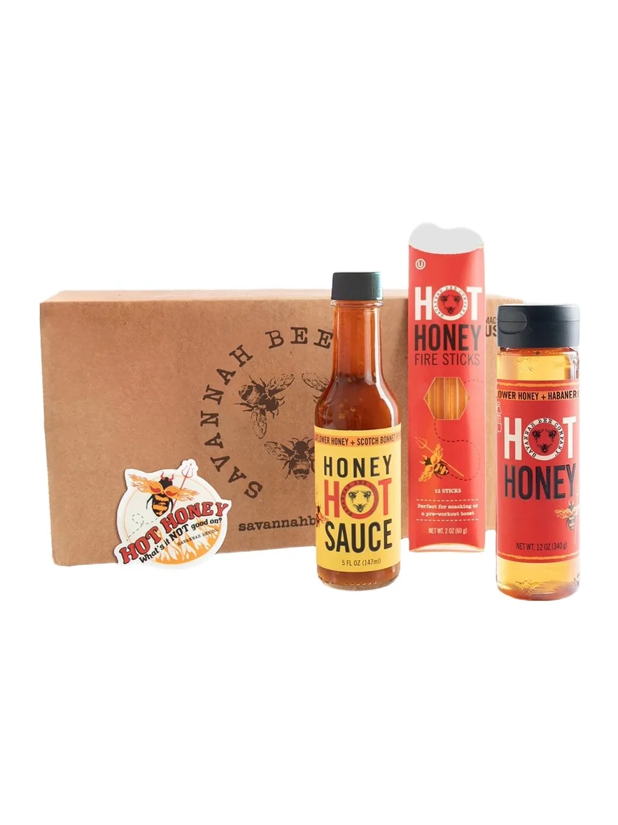 Savannah Bee Company 3-Piece Hot Box Gift Set