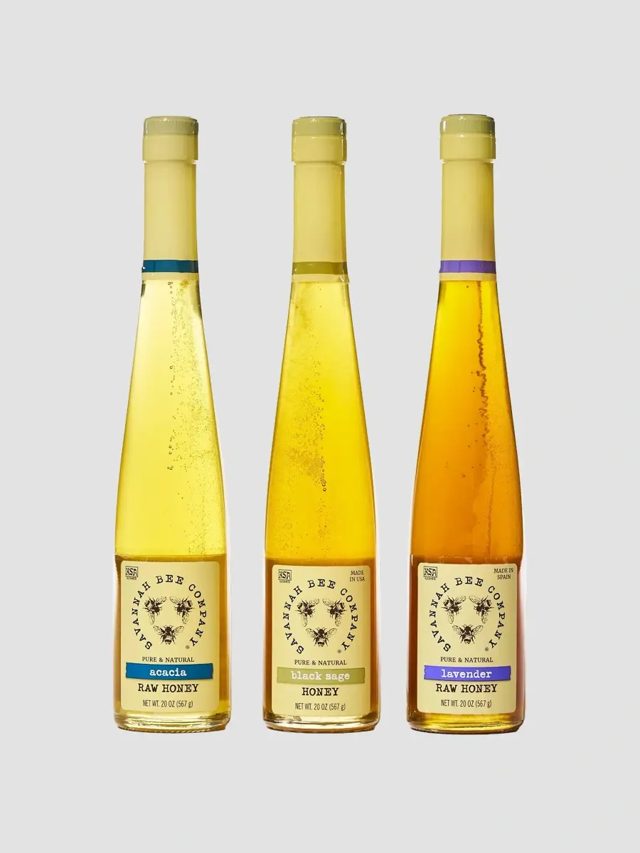 Savannah Bee Company 3-Piece Honey Flute Gift Set | Thumbnail 2 Savannah Bee Company 3-Piece Honey Flute Gift Set | Thumbnail 2