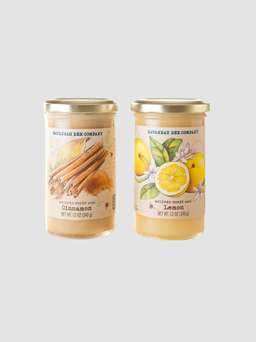 Savannah Bee Company 2-Piece Lemon & Cinnamon Whipped Honey Gift Set | Thumbnail 3 Savannah Bee Company 2-Piece Lemon & Cinnamon Whipped Honey Gift Set | Thumbnail 3