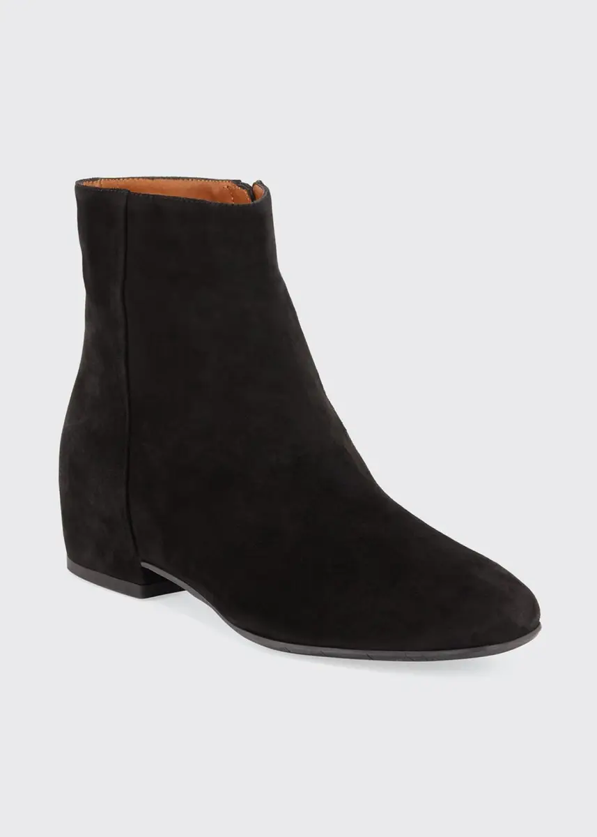 Aquatalia Ulyssa Waterproof Suede Ankle Boots with Hidden Wedge | Thumbnail 2 Aquatalia Ulyssa Waterproof Suede Ankle Boots with Hidden Wedge | Thumbnail 2