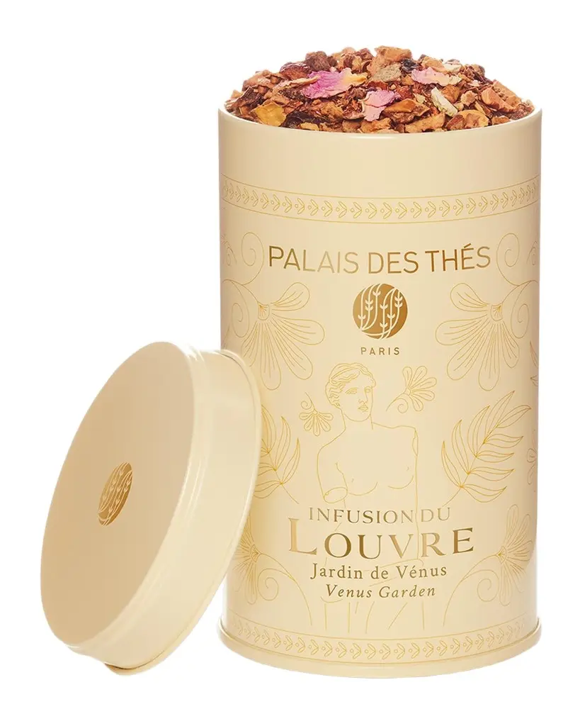 Palais des Thes x Louvre Museum Infusion Du Louvre Garden of Venus Loose-Leaf Tea Tin