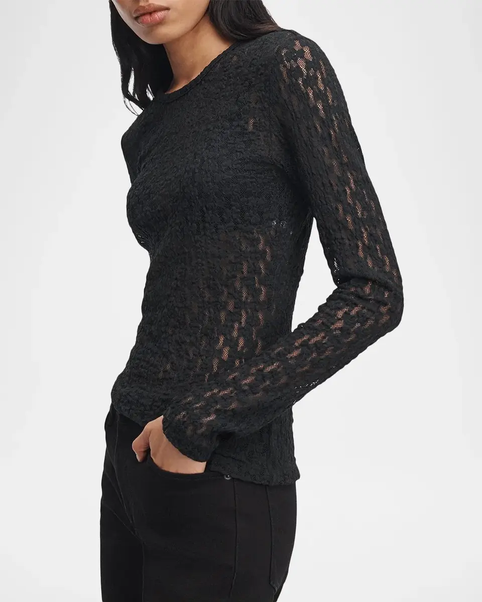 rag & bone Bardot Lace Long-Sleeve Top | Thumbnail 6 rag & bone Bardot Lace Long-Sleeve Top | Thumbnail 6