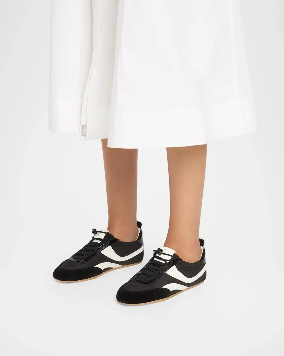 Stuart Weitzman Vander Low-Top Ballet Sneakers | Thumbnail 2 Stuart Weitzman Vander Low-Top Ballet Sneakers | Thumbnail 2