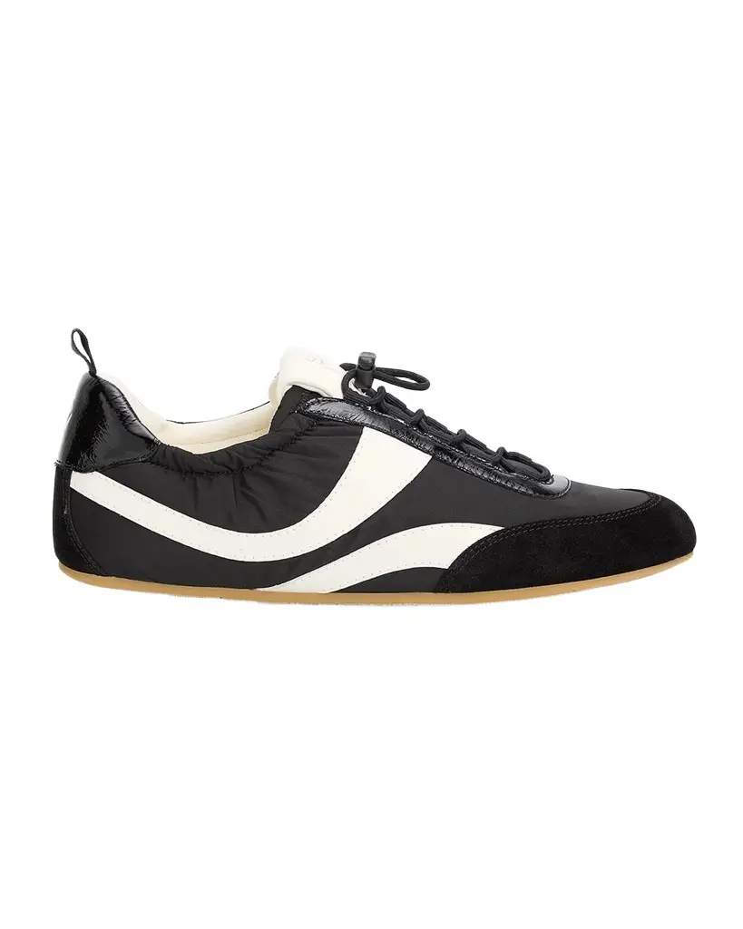 Stuart Weitzman Vander Low-Top Ballet Sneakers