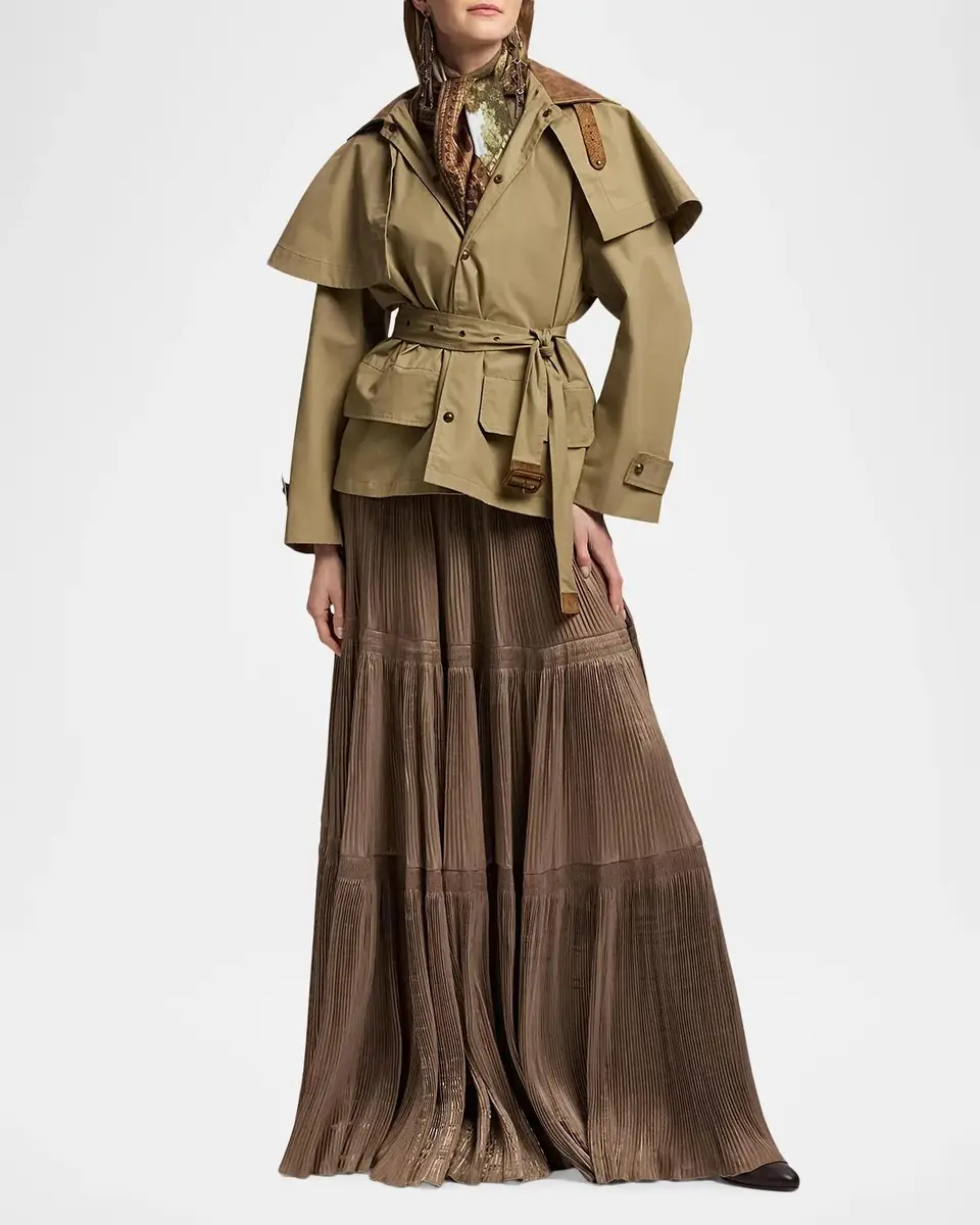 Ralph Lauren Collection Brannigan Cotton-Blend Coat | Thumbnail 2 Ralph Lauren Collection Brannigan Cotton-Blend Coat | Thumbnail 2