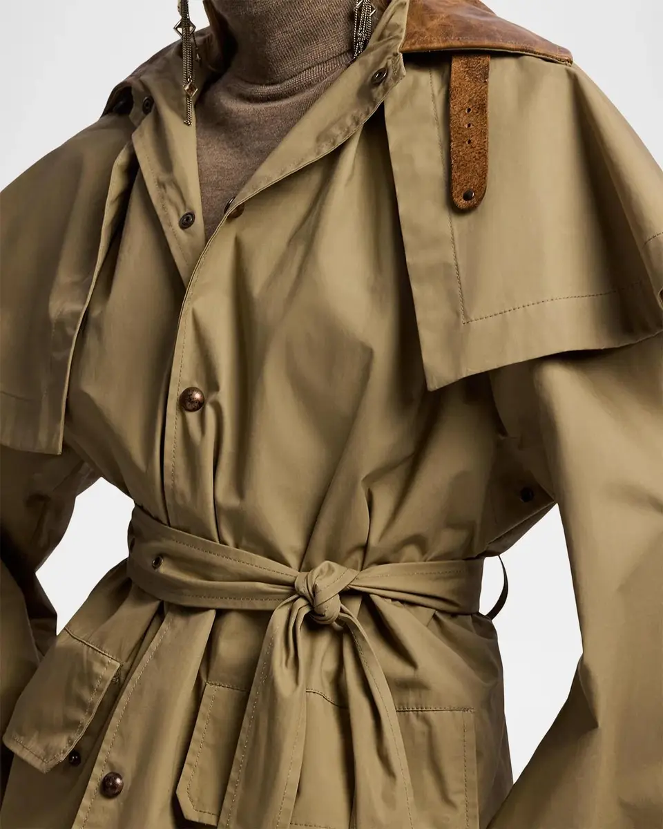 Ralph Lauren Collection Brannigan Cotton-Blend Coat | Thumbnail 5 Ralph Lauren Collection Brannigan Cotton-Blend Coat | Thumbnail 5
