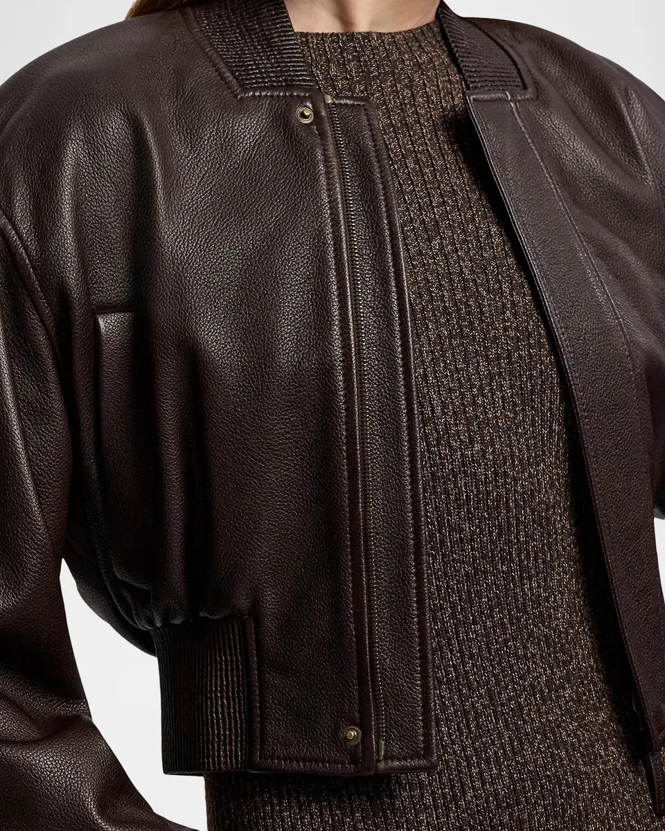 Ralph Lauren Collection Noland Lambskin Flight Jacket | Thumbnail 6 Ralph Lauren Collection Noland Lambskin Flight Jacket | Thumbnail 6