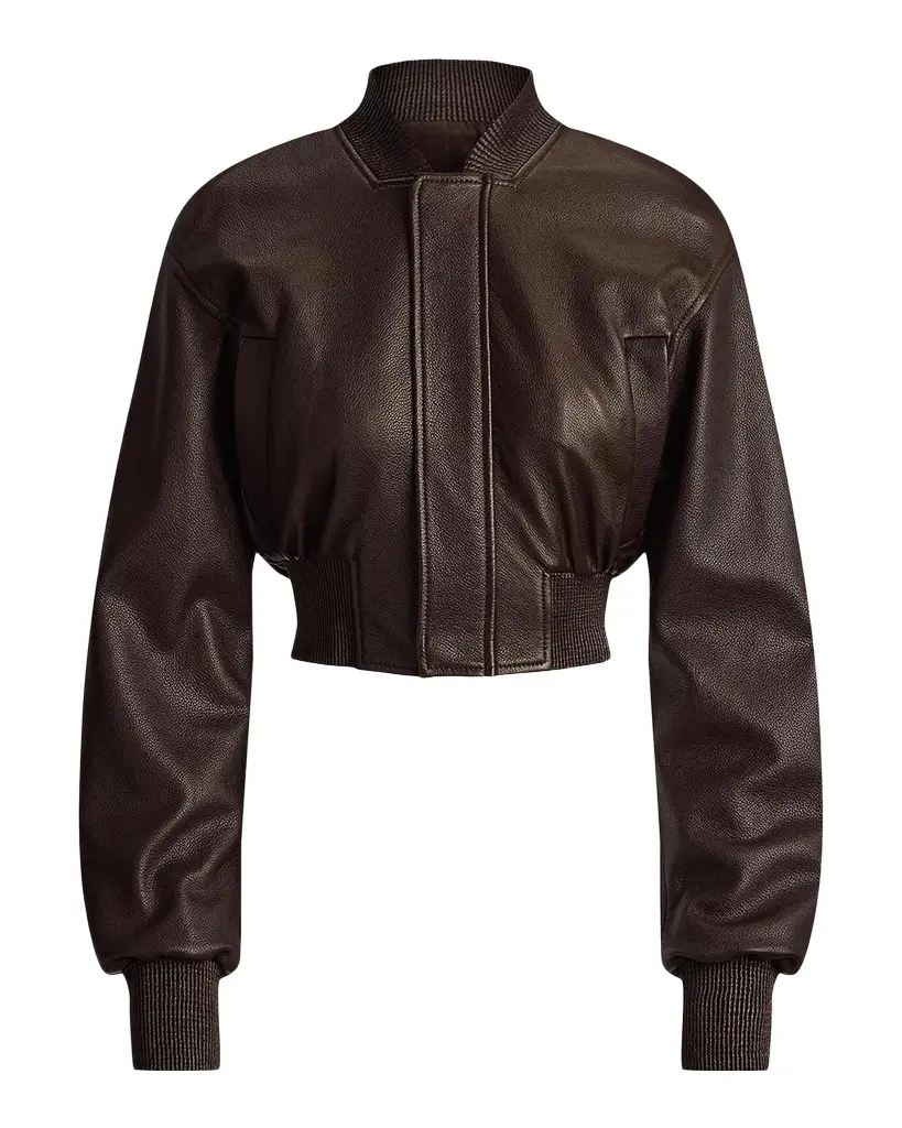 Ralph Lauren Collection Noland Lambskin Flight Jacket