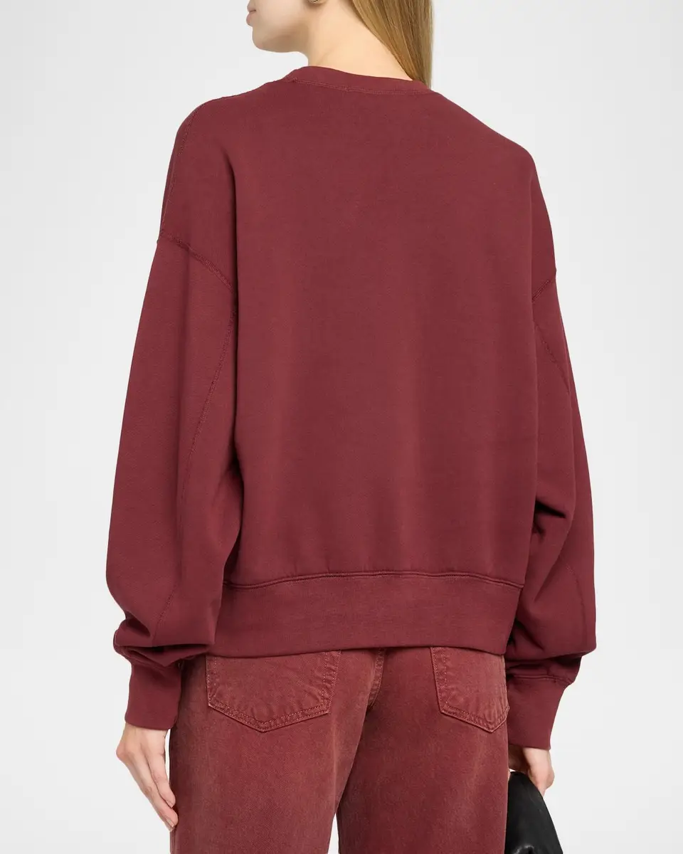 SLVRLAKE Cinched Cotton Crewneck Sweatshirt | Thumbnail 3 SLVRLAKE Cinched Cotton Crewneck Sweatshirt | Thumbnail 3