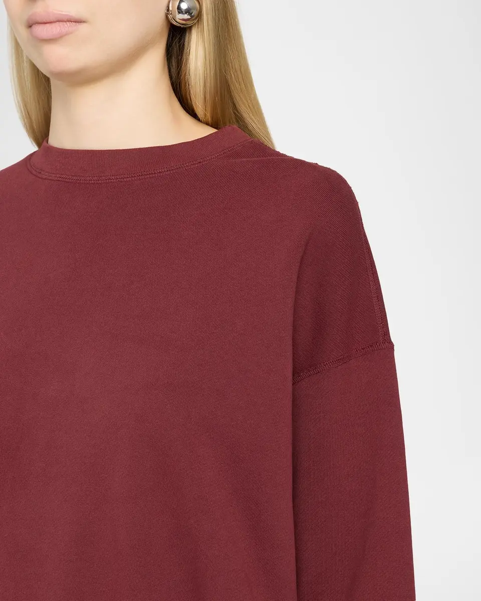 SLVRLAKE Cinched Cotton Crewneck Sweatshirt | Thumbnail 5 SLVRLAKE Cinched Cotton Crewneck Sweatshirt | Thumbnail 5