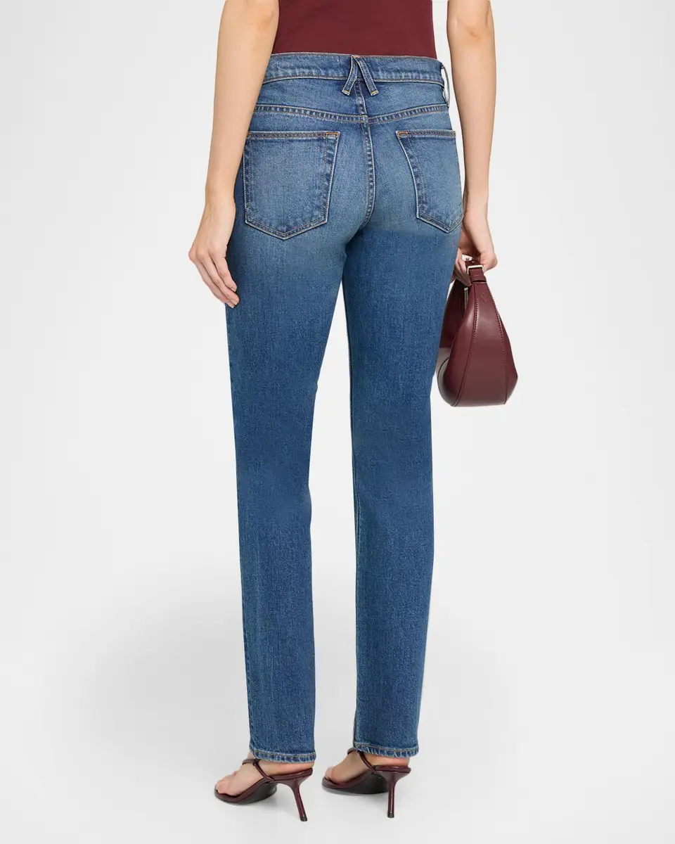 SLVRLAKE Naomi Low-Rise Slim Straight-Leg Jeans | Thumbnail 3 SLVRLAKE Naomi Low-Rise Slim Straight-Leg Jeans | Thumbnail 3