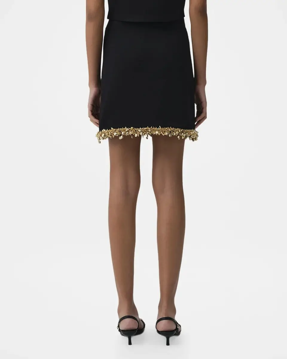 Simkhai Wendy Beaded A-Line Mini Skirt | Thumbnail 3 Simkhai Wendy Beaded A-Line Mini Skirt | Thumbnail 3