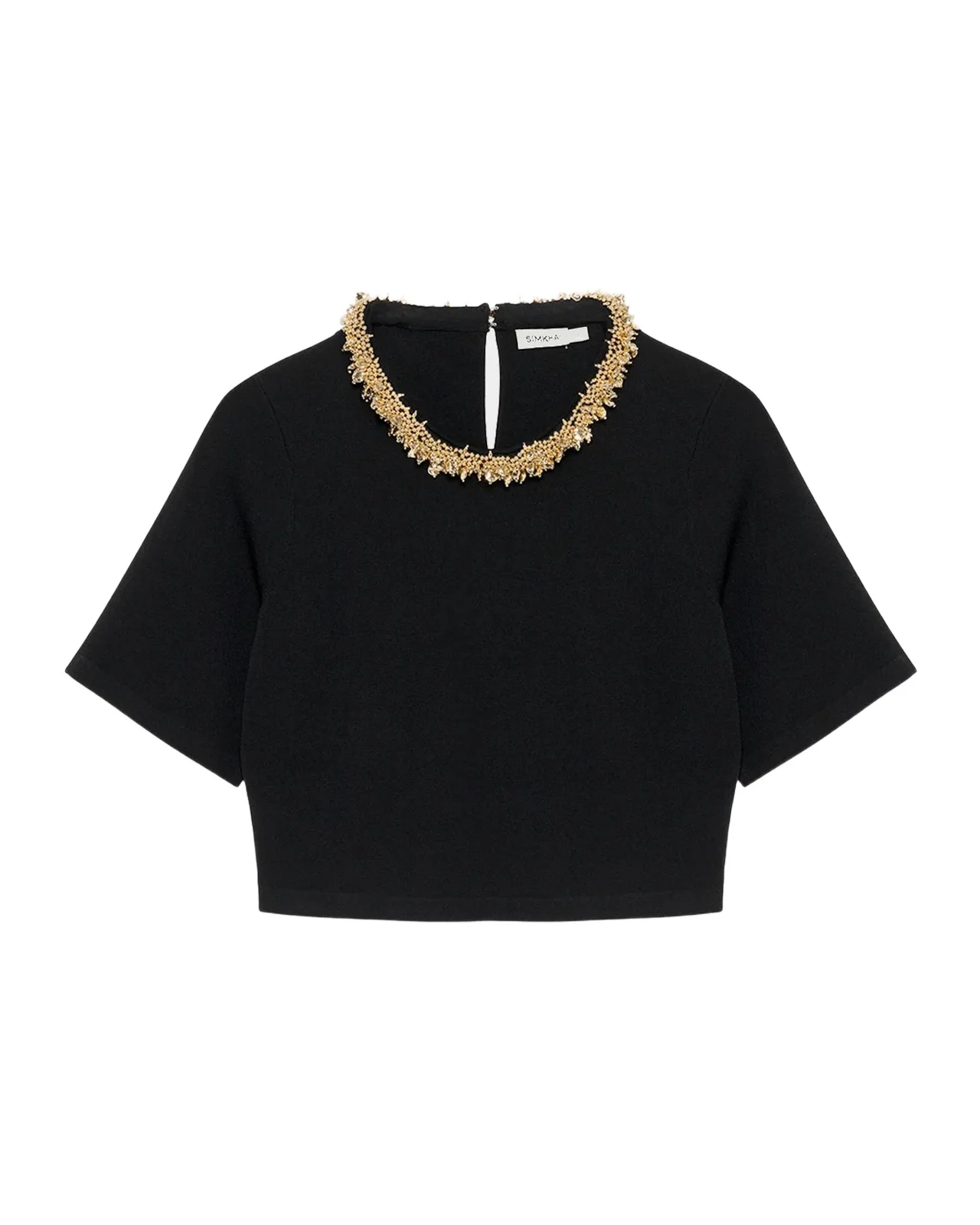Nuria Embellished Crop Top Nuria Embellished Crop Top