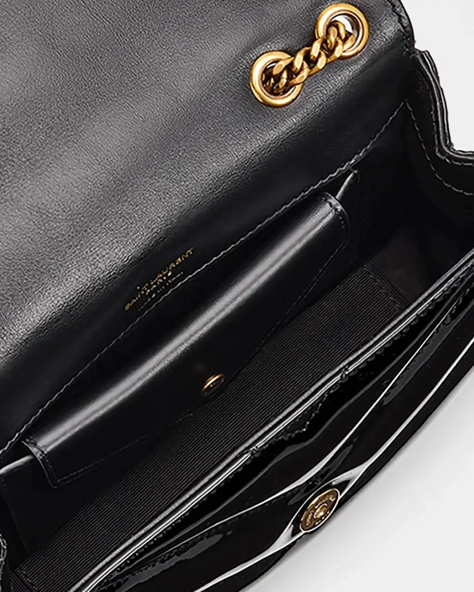 Saint Laurent LouLou Mini Logo Quilted Leather Shoulder Bag | Thumbnail 4