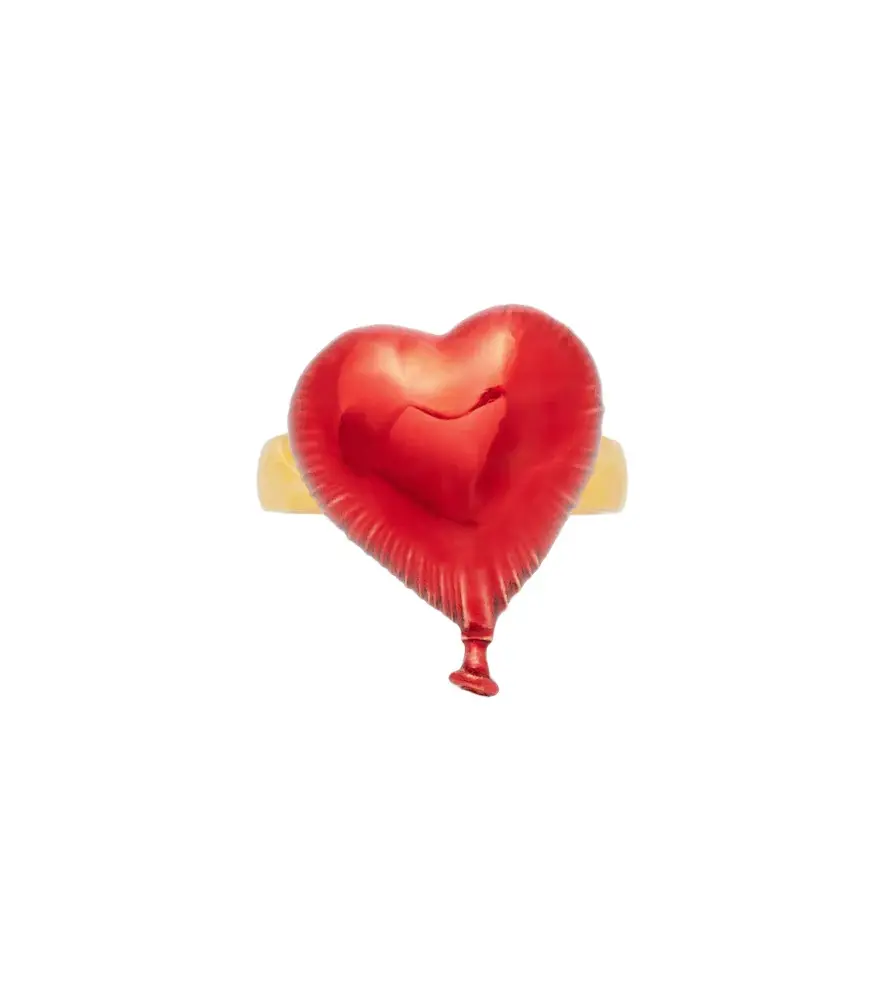 Oscar de la Renta Heart Balloon ring