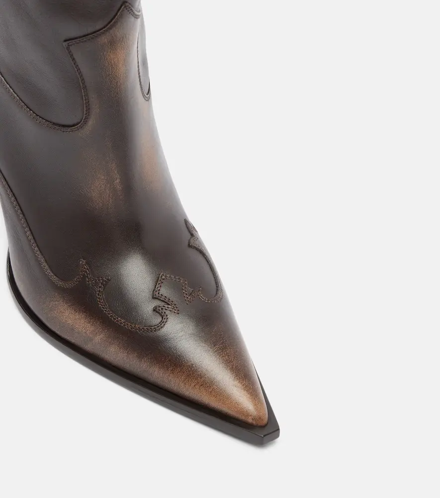 Paris Texas Lidia 105 leather mid-calf boots | Thumbnail 3 Paris Texas Lidia 105 leather mid-calf boots | Thumbnail 3