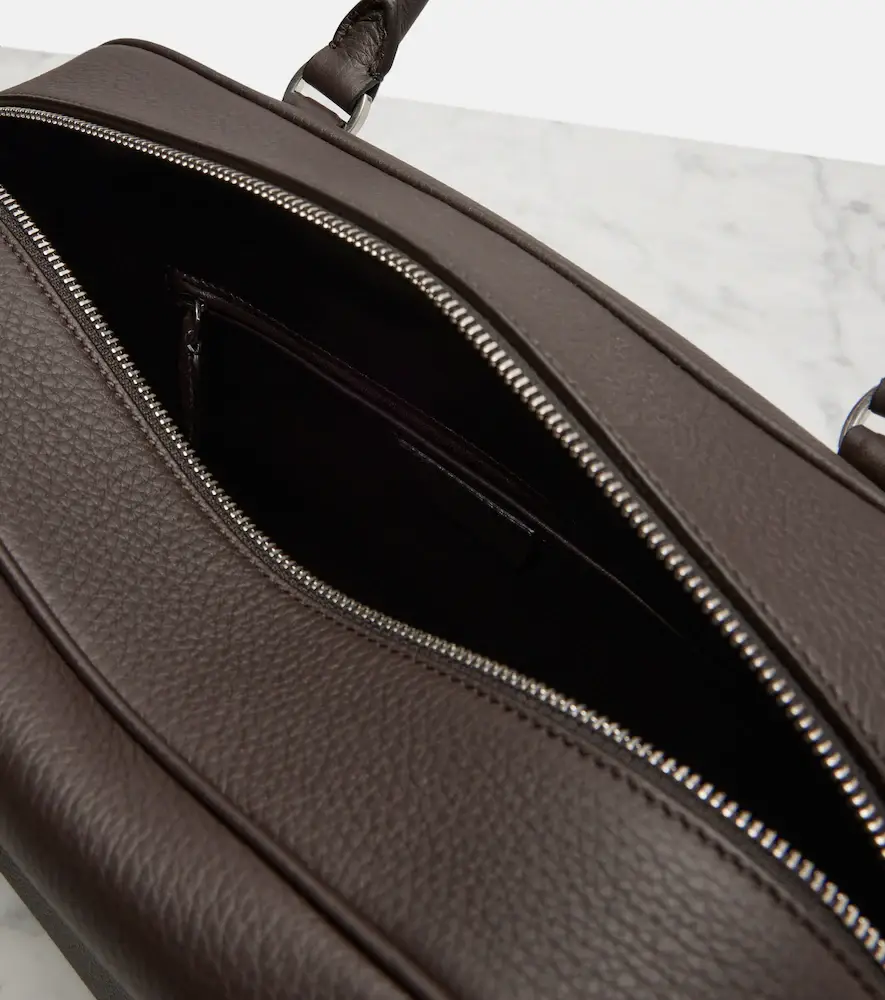 The Row E/W India leather shoulder bag | Thumbnail 4