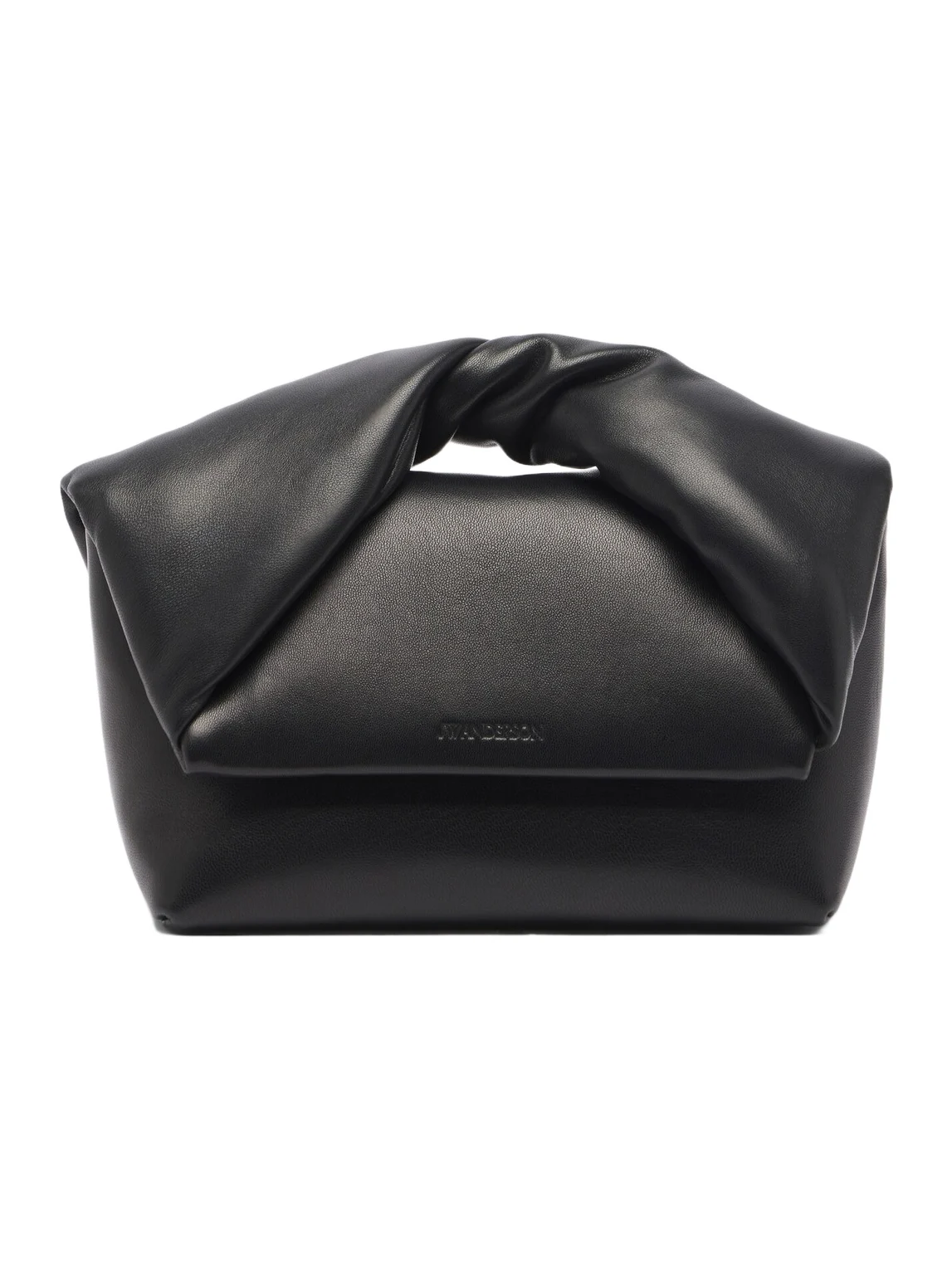 Twister Small leather top-handle bag