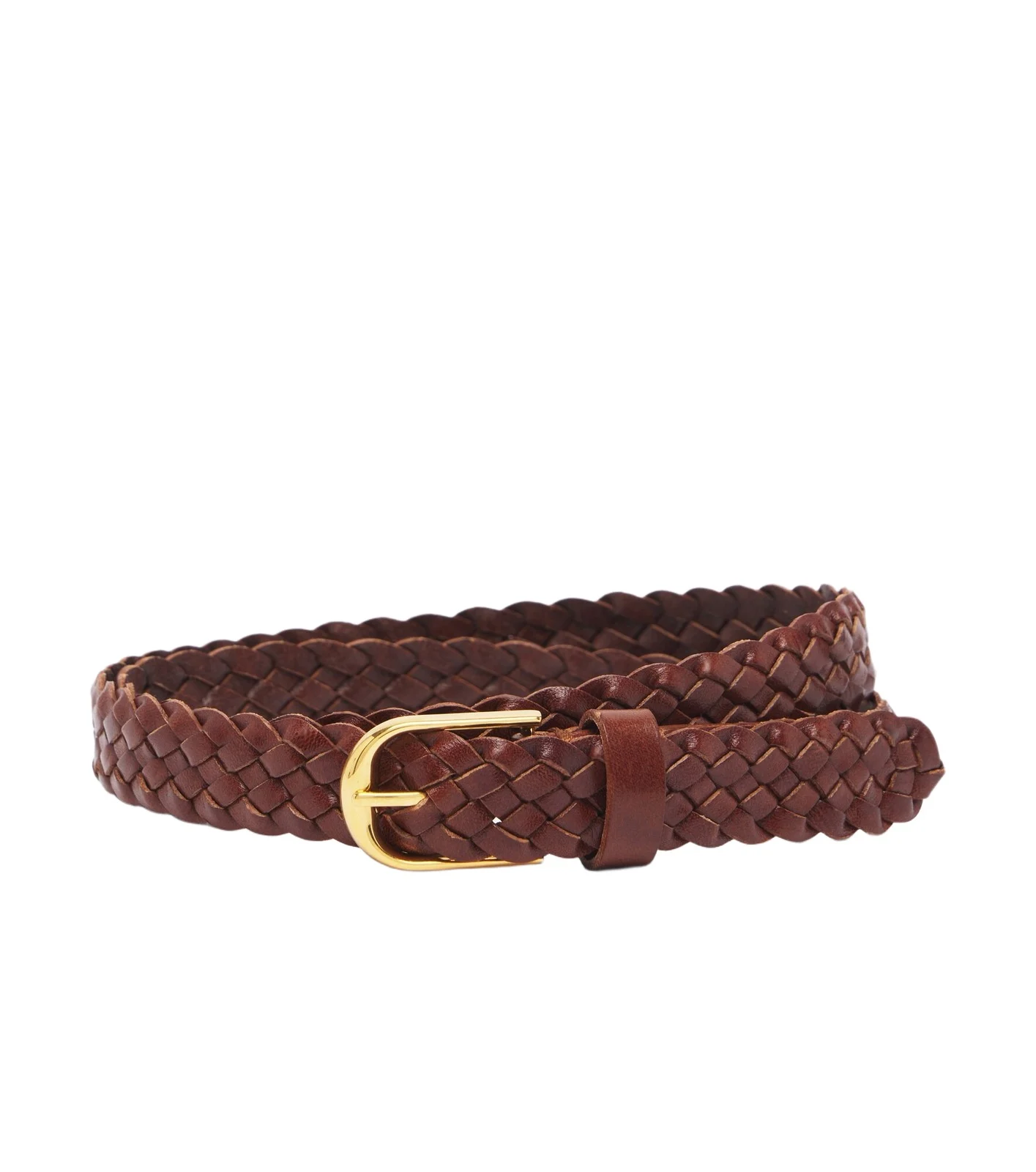 Nili Lotan Jane braided leather belt