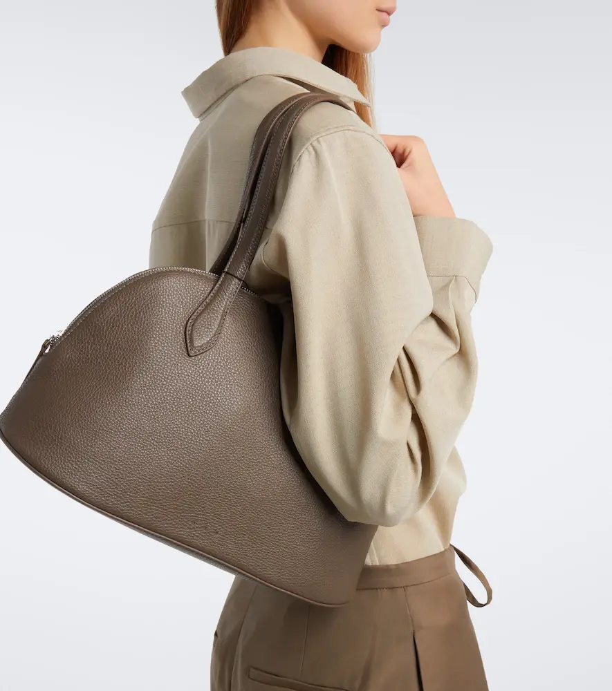 Aesther Ekme Cosmo Soft Medium leather bowling bag | Thumbnail 5