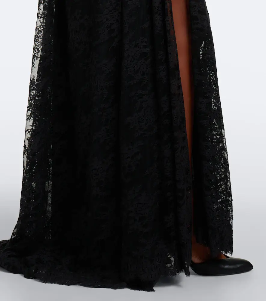 MONIQUE LHUILLIER Embellished lace bustier gown | Thumbnail 2 MONIQUE LHUILLIER Embellished lace bustier gown | Thumbnail 2