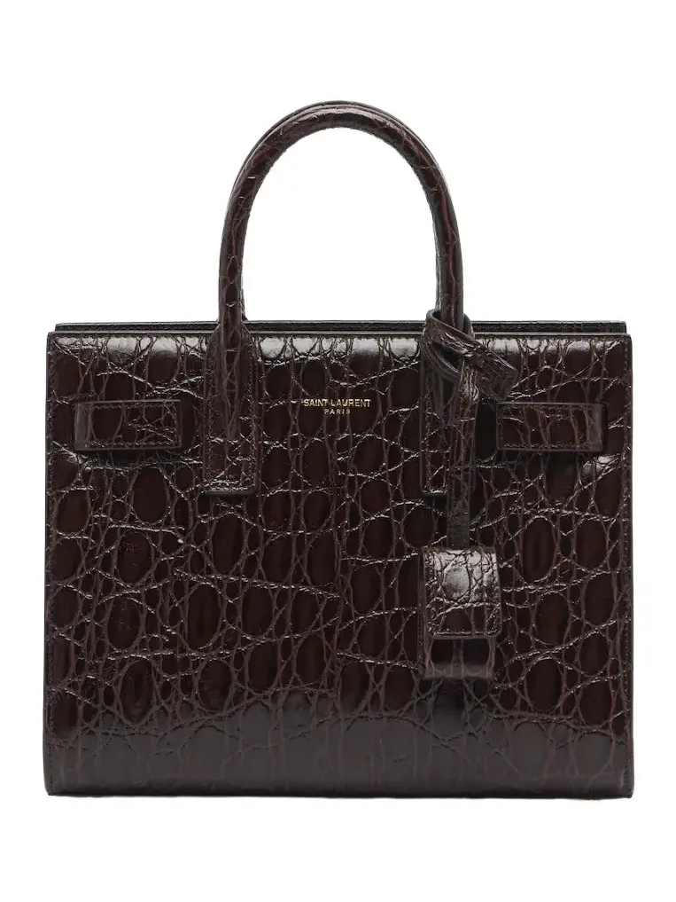 Saint Laurent Sac De Jour Nano leather top-handle bag