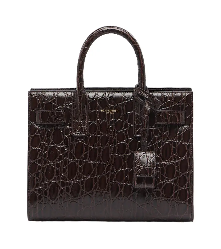 Saint Laurent Sac De Jour Nano leather top-handle bag