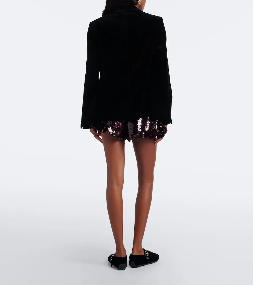 Simone Rocha Ruffled sequined shorts | Thumbnail 5 Simone Rocha Ruffled sequined shorts | Thumbnail 5