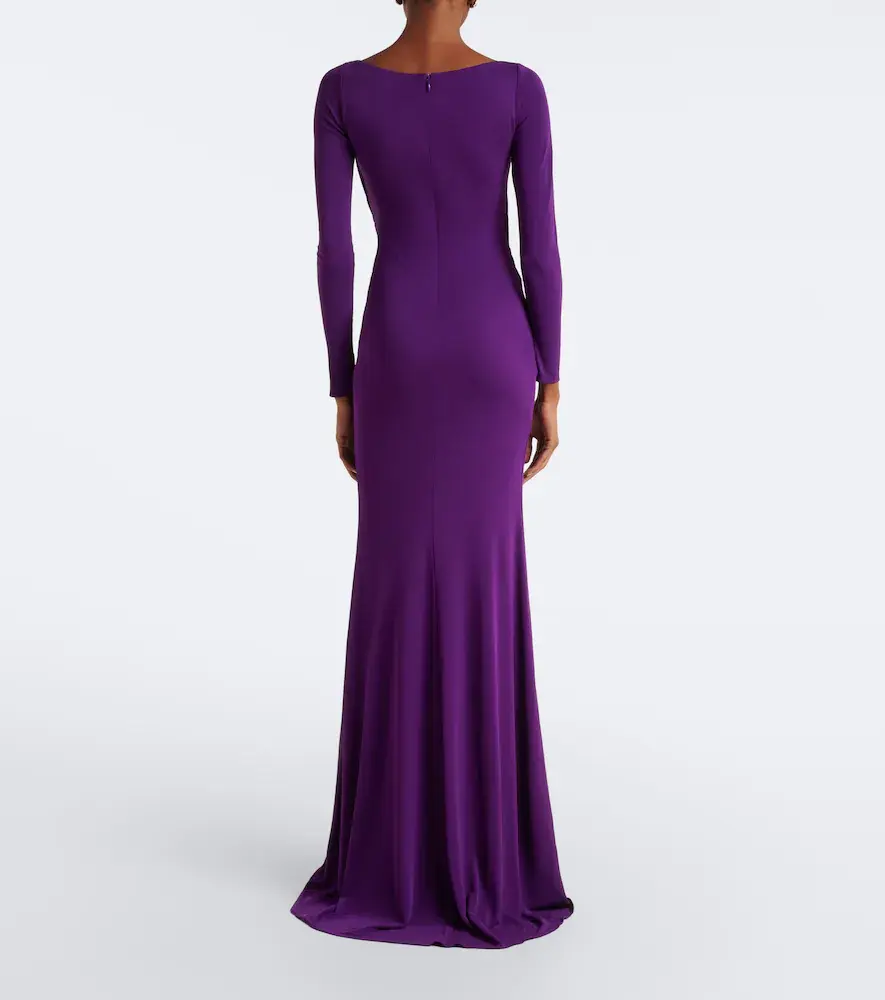 Alex Perry Gathered jersey gown | Thumbnail 2
