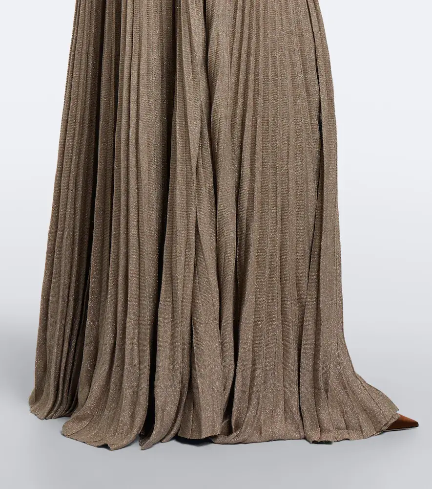 Ralph Lauren Collection Knitted pleated maxi dress | Thumbnail 2 Ralph Lauren Collection Knitted pleated maxi dress | Thumbnail 2