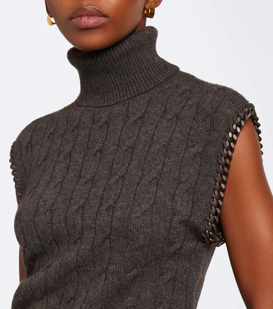 Ralph Lauren Collection Cable-knit cashmere sweater vest | Thumbnail 3 Ralph Lauren Collection Cable-knit cashmere sweater vest | Thumbnail 3