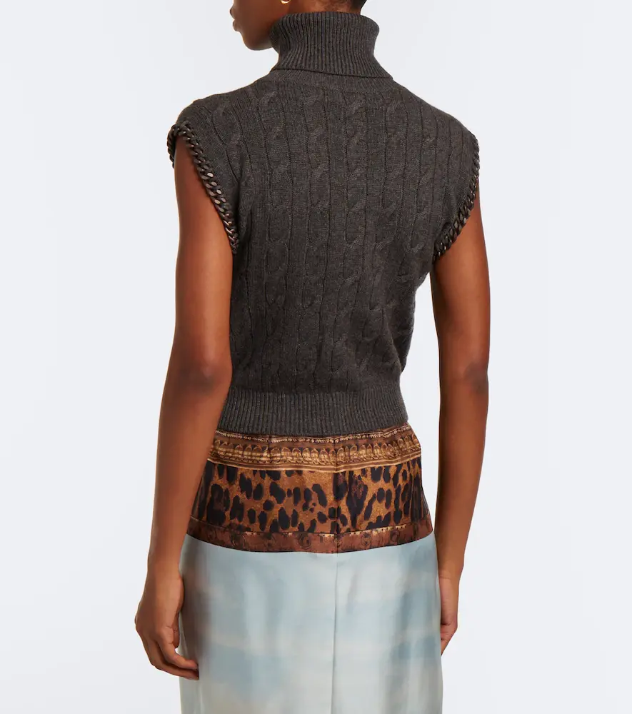 Ralph Lauren Collection Cable-knit cashmere sweater vest | Thumbnail 6 Ralph Lauren Collection Cable-knit cashmere sweater vest | Thumbnail 6