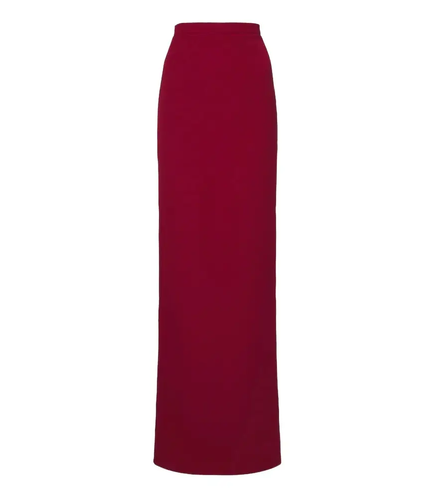 Safiyaa Acilah crêpe maxi skirt