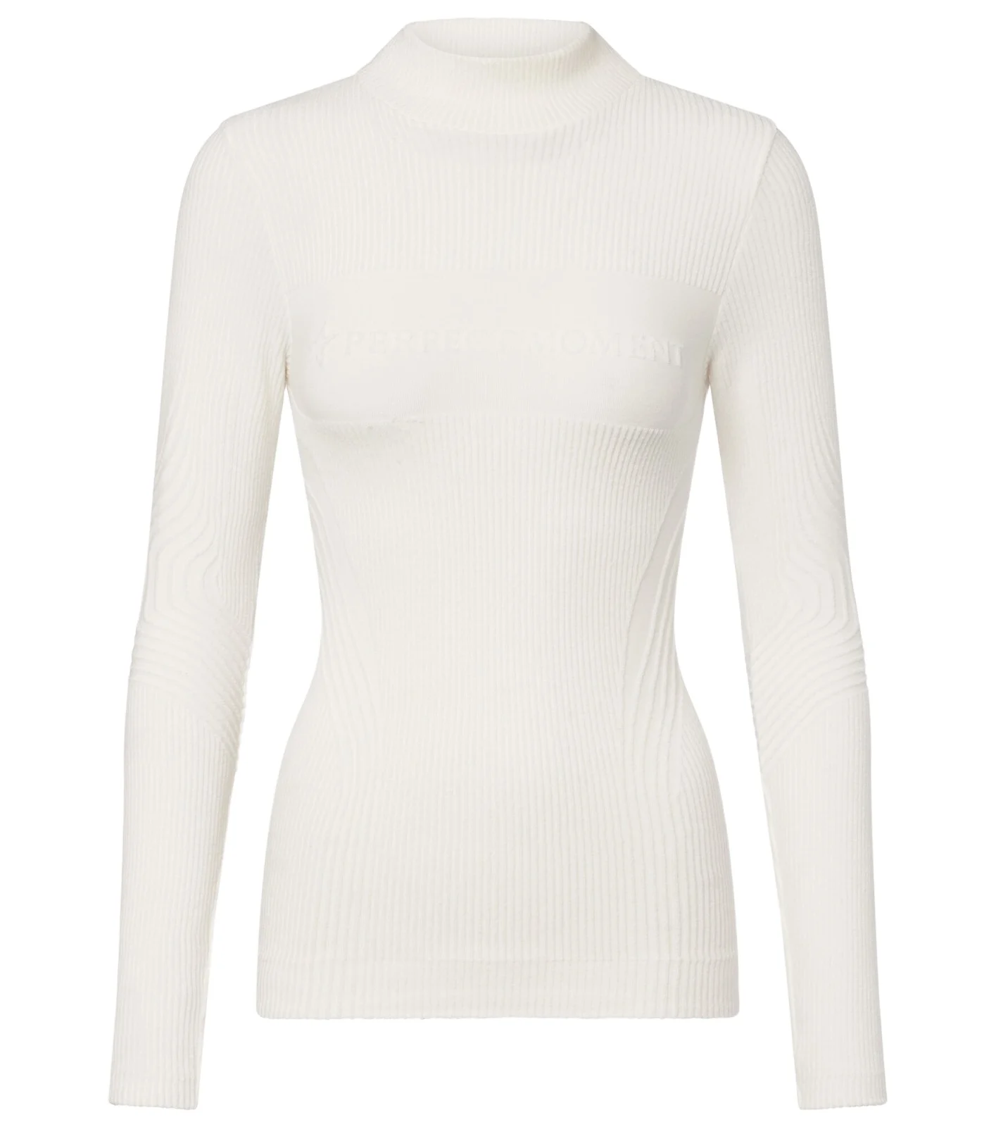 Perfect Moment Chalet ribbed-knit ski top