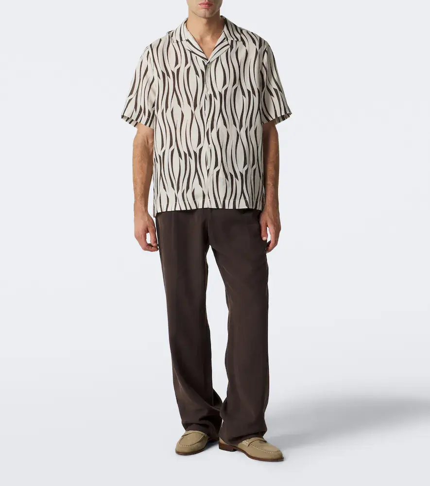Frescobol Carioca Roberto printed shirt | Thumbnail 3 Frescobol Carioca Roberto printed shirt | Thumbnail 3