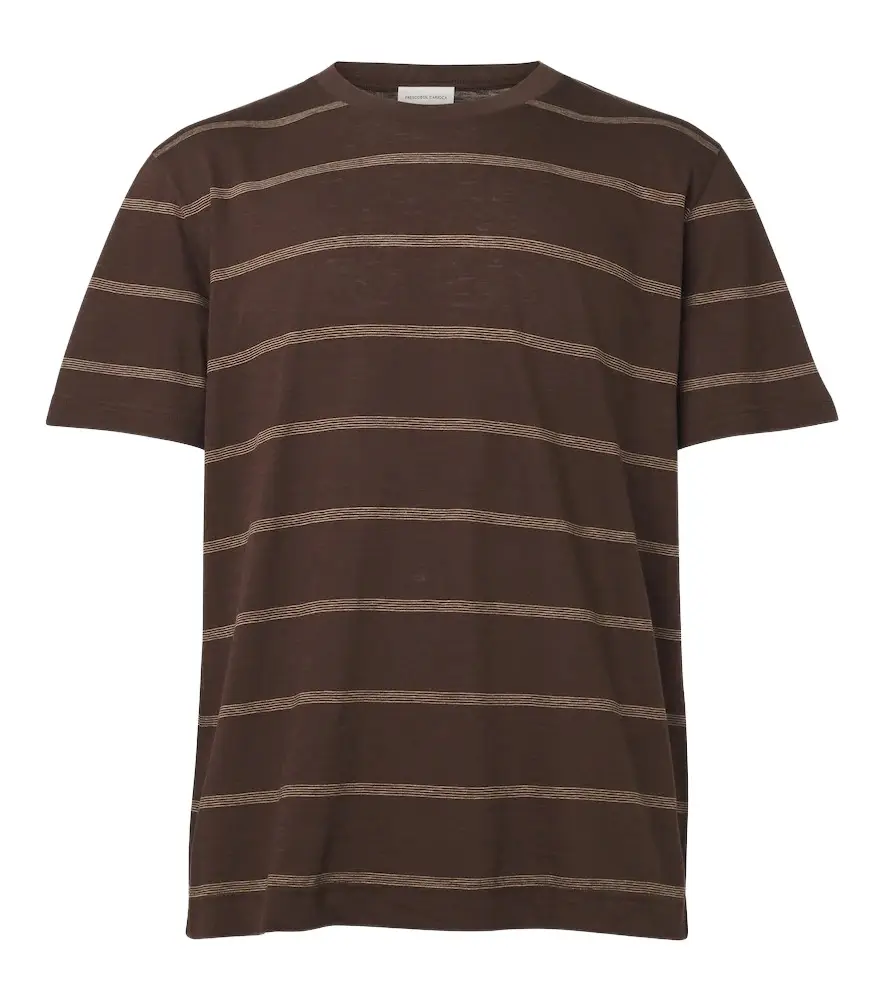 Frescobol Carioca Dinis striped cotton T-shirt