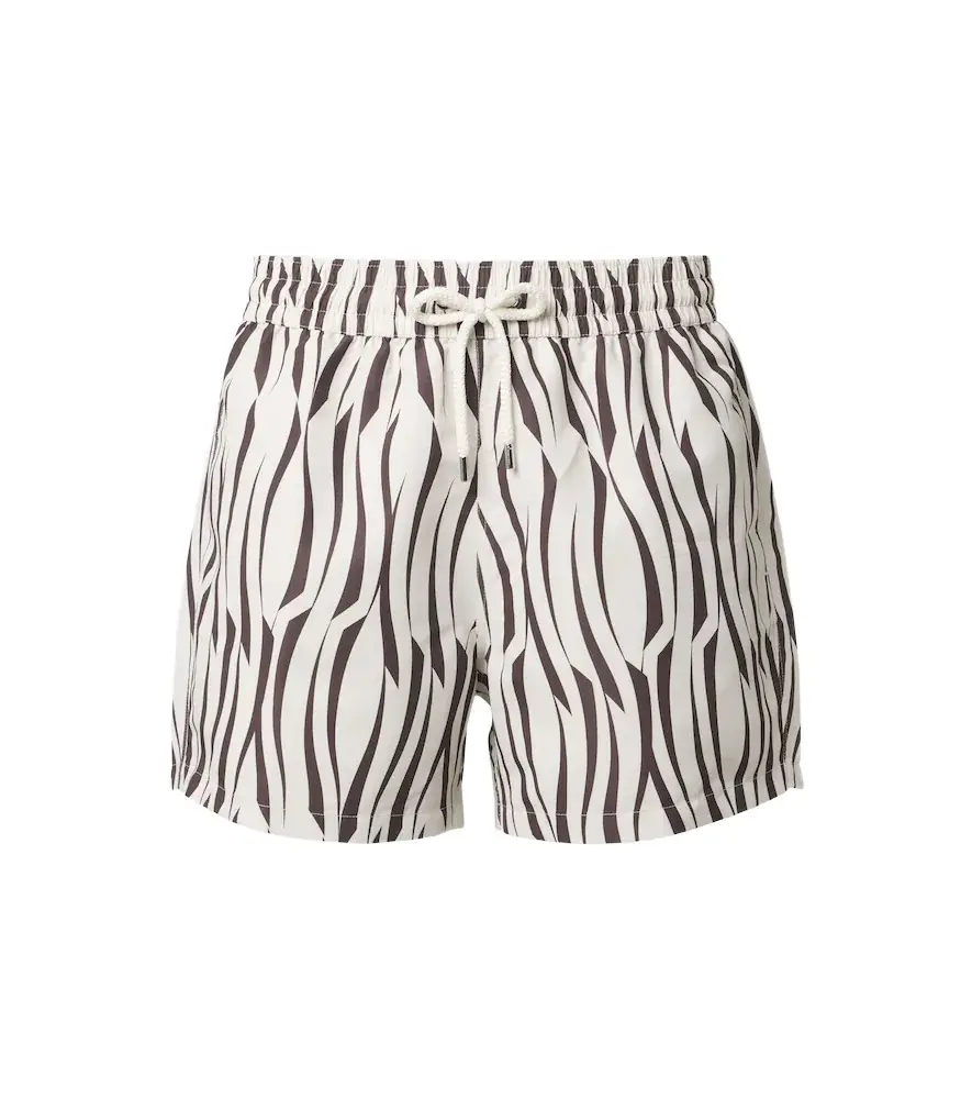 Frescobol Carioca Rio printed swim trunks