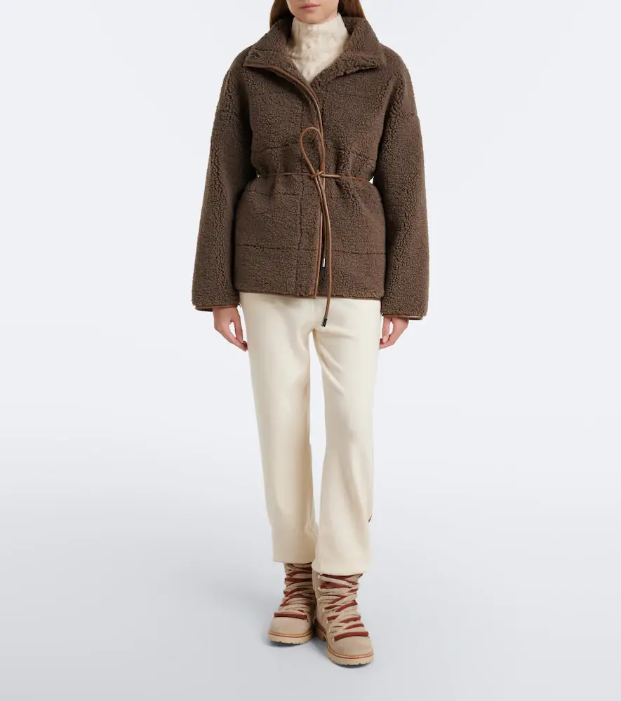 Bogner Kimberly belted teddy jacket | Thumbnail 5 Bogner Kimberly belted teddy jacket | Thumbnail 5