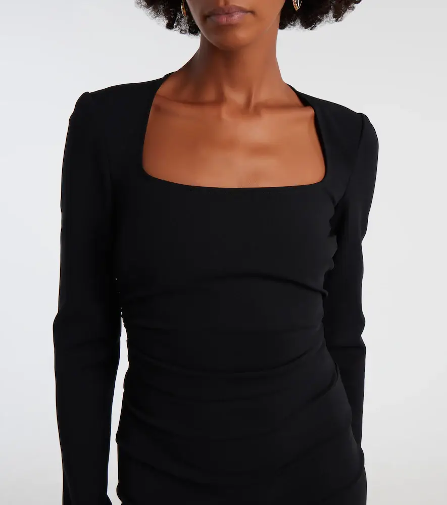 Dolce & Gabbana Ruched jersey midi dress | Thumbnail 5 Dolce & Gabbana Ruched jersey midi dress | Thumbnail 5