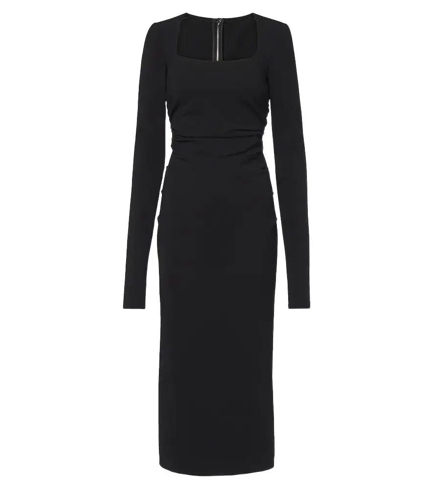 Ruched jersey midi dress Ruched jersey midi dress