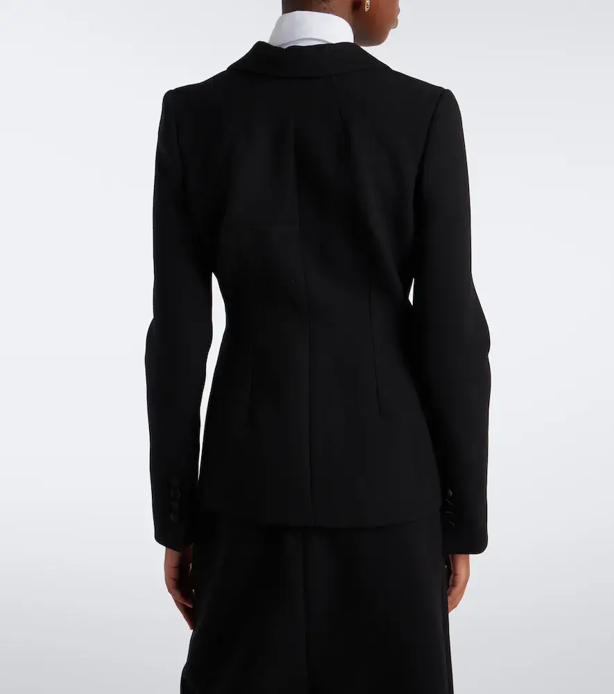 Dolce & Gabbana Virgin wool crêpe blazer | Thumbnail 2 Dolce & Gabbana Virgin wool crêpe blazer | Thumbnail 2