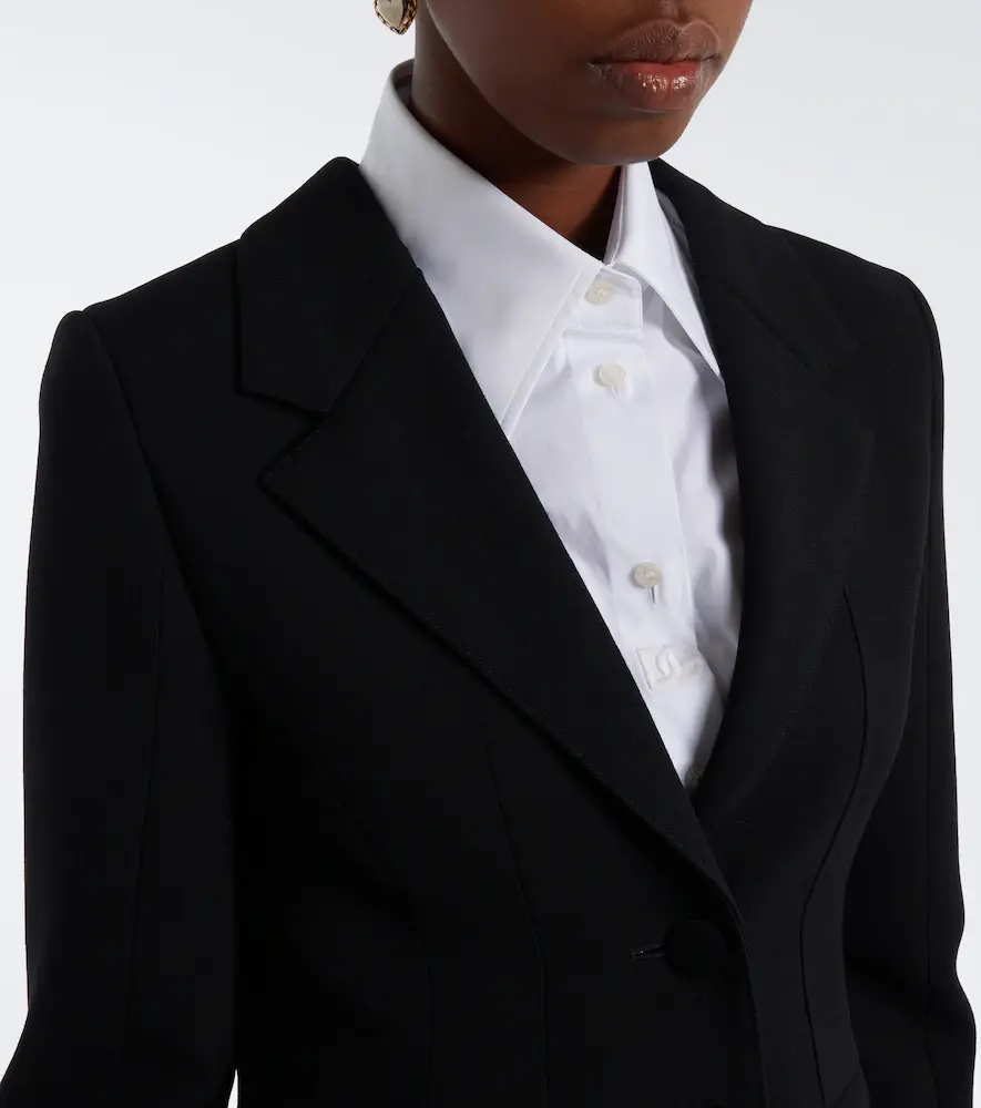 Dolce & Gabbana Virgin wool crêpe blazer | Thumbnail 4 Dolce & Gabbana Virgin wool crêpe blazer | Thumbnail 4
